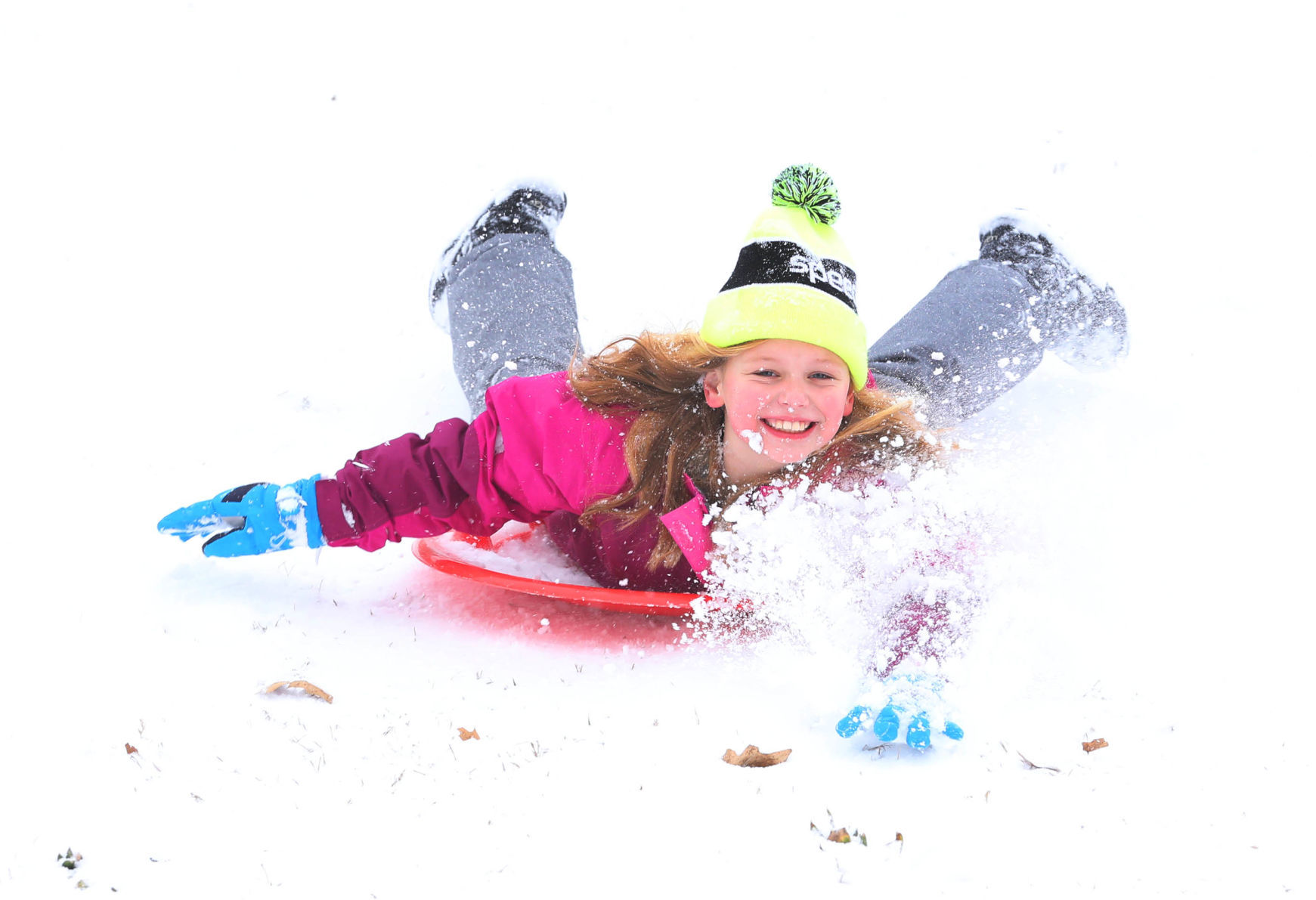 Snow falls on Tulsa area, northeast Oklahoma